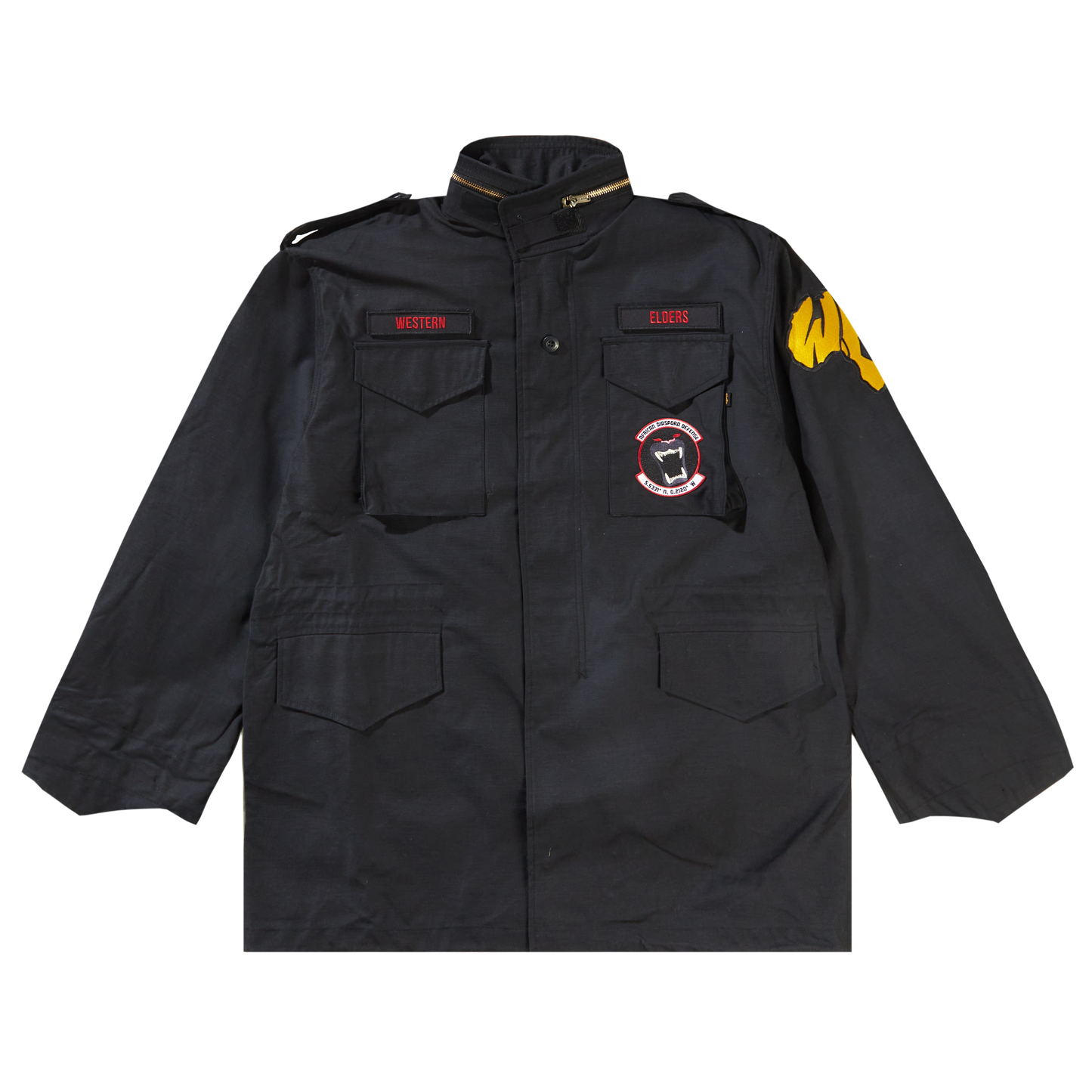 African Diaspora Defense M-65 Field Jacket- Black