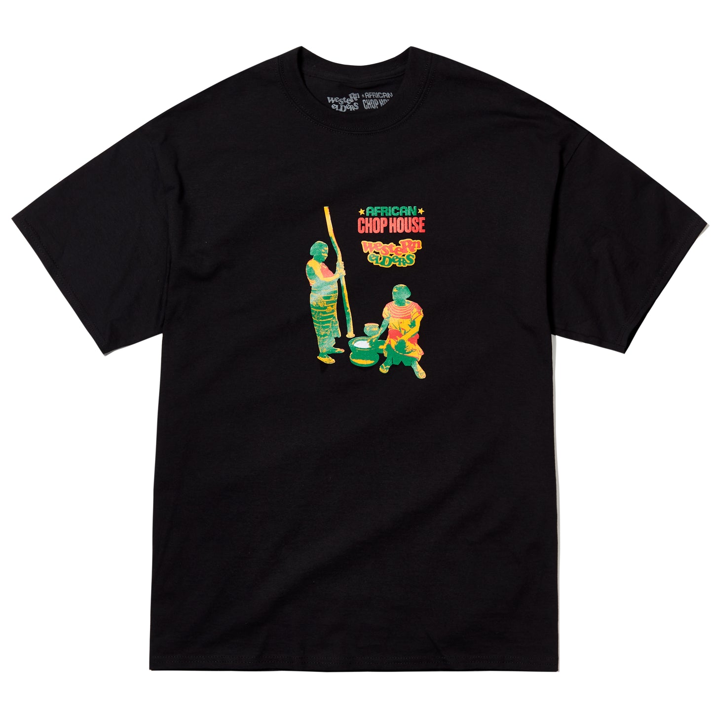ACH x Western Elders True Ghana Flavor tee- Black