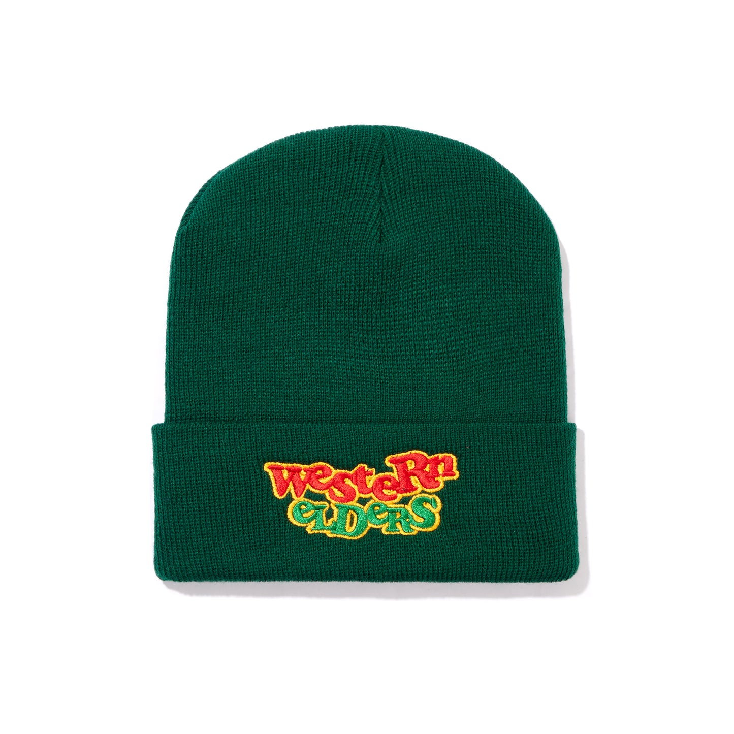 Playtime logo classic cuff beanie- Green